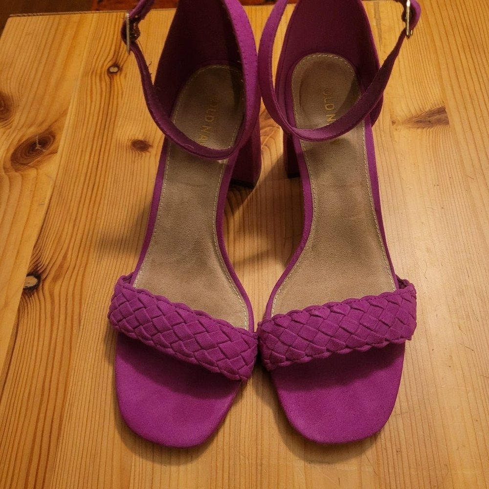 Old Navy Ankle Strap Heeled Sandals